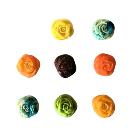 Marzipan Little Roses